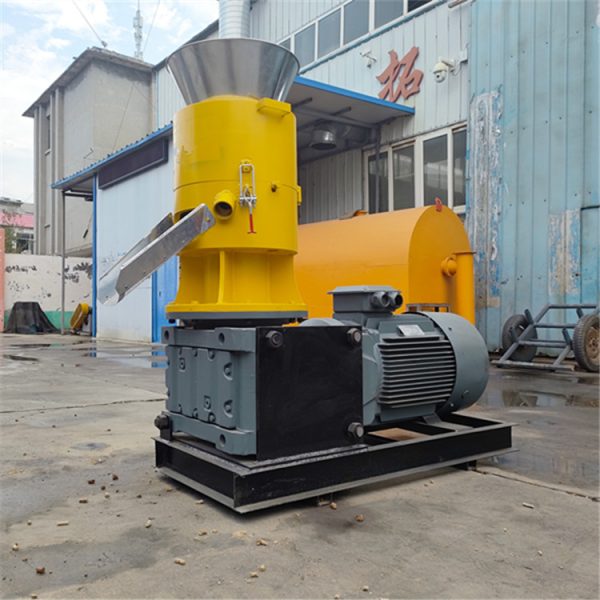 Small flat die pellet mill