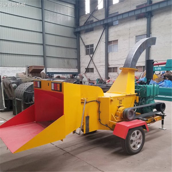 Mobile branch crusher