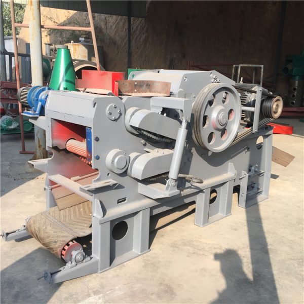 216-type drum wood chipper
