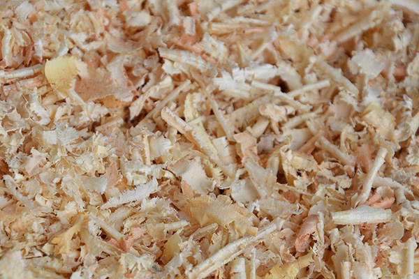 wood shavings